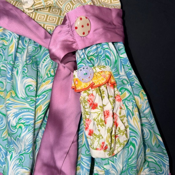 Matilda Jane Serendipity Swirly Sash Tie Whimsical Dress Size 2 - Picture 4 of 6